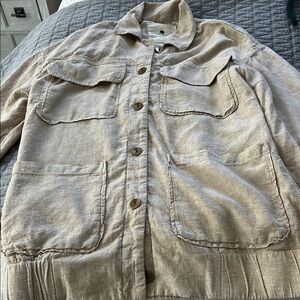 Unisex Light Weight Tan Jacket